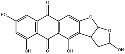 versicolorin A hemiacetal 结构式