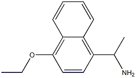 1-Naphthalenemethanamine,4-ethoxy-alpha-methyl-(9CI) 结构式