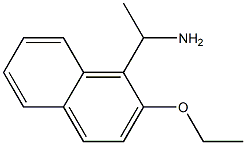 1-Naphthalenemethanamine,2-ethoxy-alpha-methyl-(9CI) 结构式