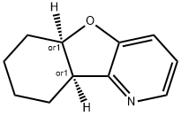 Benzofuro[3,2-b]pyridine, 5a,6,7,8,9,9a-hexahydro-, (5aR,9aR)-rel- (9CI) 结构式