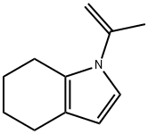 1H-Indole,4,5,6,7-tetrahydro-1-(1-methylethenyl)-(9CI) 结构式