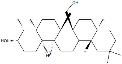 D:A-Friedooleanane-3β,26-diol 结构式