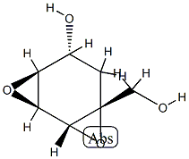 D-allo-Inositol, 3,4:5,6-dianhydro-2-deoxy-3-C-(hydroxymethyl)- (9CI) 结构式