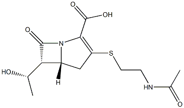 差向硫霉素 A 结构式