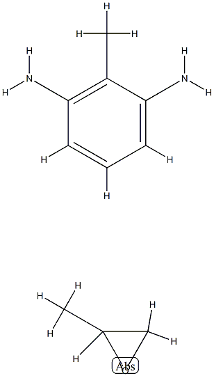 甲苯二胺与氧化丙烯的聚合物 结构式