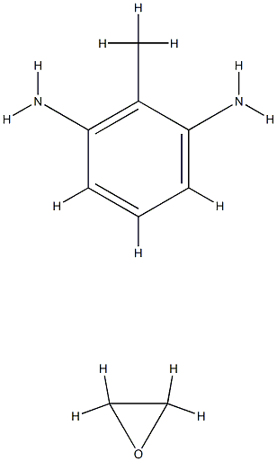 1,3-Benzenediamine, ar-methyl-, polymer with oxirane 结构式
