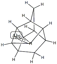1,2,4-Ethanylylidene-1H-cyclobuta[cd]pentalene-5(1aH)-thione,hexahydro-(9CI) 结构式
