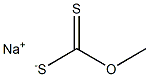 Dithiocarbonic acid O-methyl S-sodium salt 结构式
