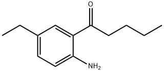 1-Pentanone,1-(2-amino-5-ethylphenyl)-(9CI) 结构式