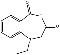 4,1-Benzoxazepine-3,5-dione,1-ethyl-1,2-dihydro-(9CI) 结构式