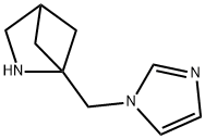 2-Azabicyclo[2.1.1]hexane,1-(1H-imidazol-1-ylmethyl)-(9CI) 结构式