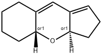 Cyclopenta[b][1]benzopyran, 2,3,3a,4a,5,6,7,8-octahydro-, (3aR,4aR)-rel- (9CI) 结构式