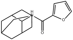 2-Furancarboxamide,N-tricyclo[3.3.1.13,7]dec-2-yl-(9CI) 结构式