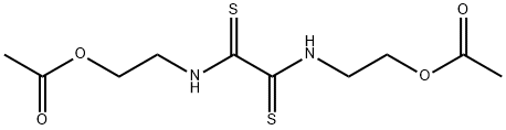 N,N'-Bis(2-acetoxyethyl)ethanebisthioamide 结构式