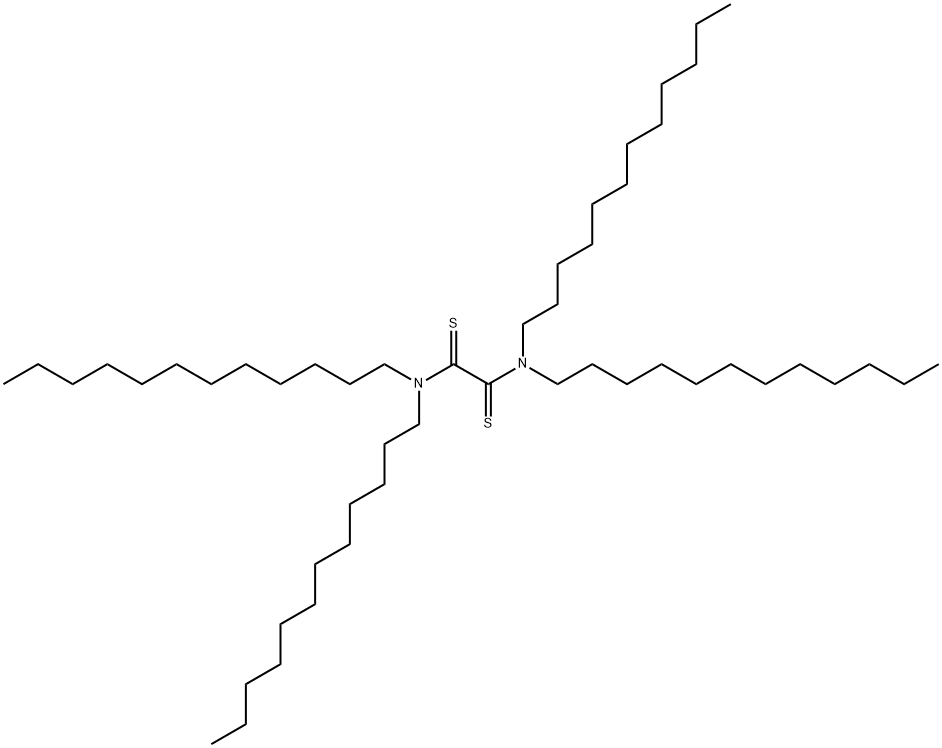 N,N,N',N'-Tetradodecylethanebisthioamide 结构式