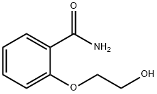 2-(2-羟基乙氧基)苯甲酰胺 结构式