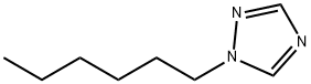 1H-1,2,4-Triazole,1-hexyl-(9CI) 结构式