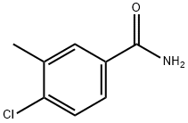 4-氯-3-甲基苯甲酰胺 结构式