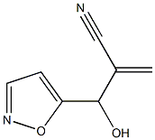 5-Isoxazolepropanenitrile,-bta--hydroxy--alpha--methylene-(9CI) 结构式