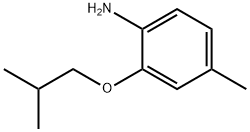 2-异丁氧基-4-甲基苯胺 结构式