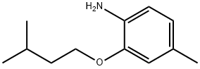 4-methyl-2-(3-methylbutoxy)aniline 结构式