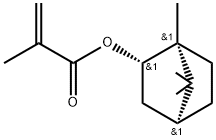 2-甲基-2-丙烯酸-1,7,7-三甲基二环[2.2.1]庚-2-基酯的均聚物 结构式