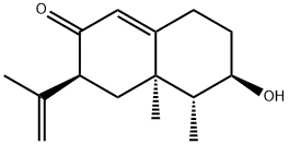 (3R)-4α,4aα-Dimethyl-3β-hydroxy-1,2,3,4,4a,5,6,7-octahydro-6β-(2-propenyl)naphthalen-7-one 结构式