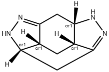 3,5-Methanobenzo[1,2-c:5,4-c]dipyrazole,1,3a,4,4a,5,6,8,8a-octahydro-,(3aR,4aR,5S,8aS)-rel-(9CI) 结构式