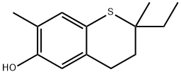 2H-1-Benzothiopyran-6-ol,2-ethyl-3,4-dihydro-2,7-dimethyl-(9CI) 结构式