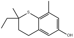 2H-1-Benzothiopyran-6-ol,2-ethyl-3,4-dihydro-2,8-dimethyl-(9CI) 结构式