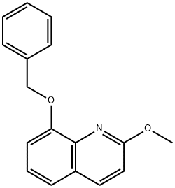 8-(苄氧基)-2-甲氧基喹啉 结构式