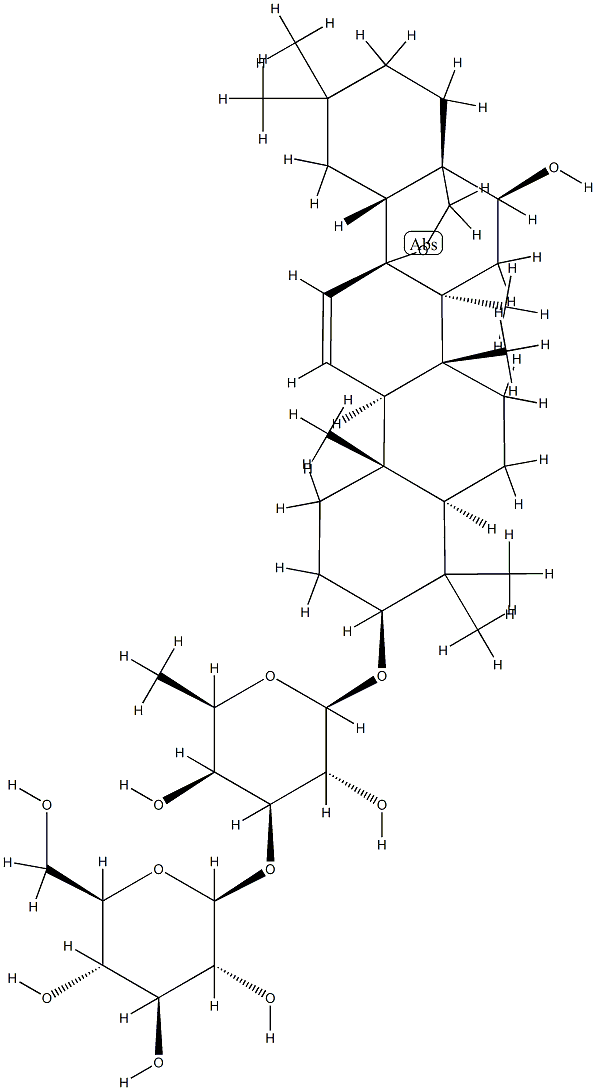 柴胡皂苷E 结构式