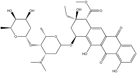 aclacinomycin S 结构式