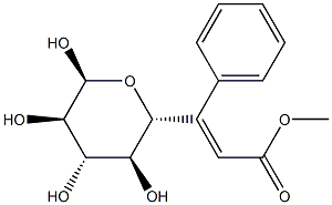 t-cinnamoyl glucose 结构式