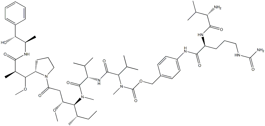 VAL-CIT-PAB-OH 结构式