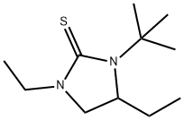 2-Imidazolidinethione,3-(1,1-dimethylethyl)-1,4-diethyl-(9CI) 结构式