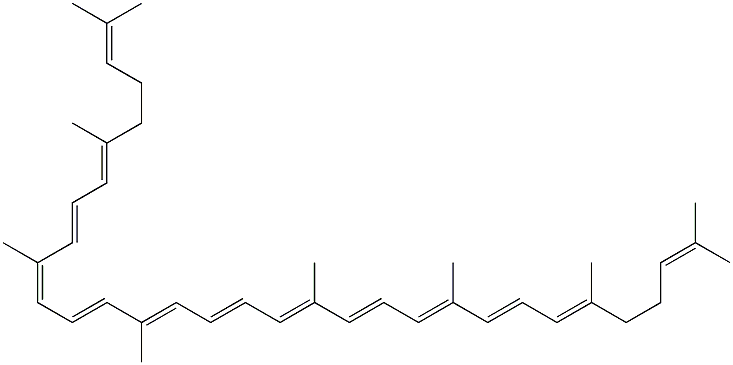 9-CIS-LYCOPENE 结构式