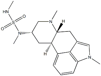 美舒麦角 结构式