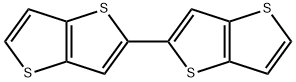 2,2′-Bithieno[3,2-b]thiophene 结构式