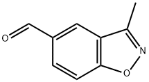 3-甲基-苯并恶唑-5-甲醛 结构式