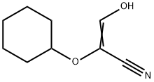 2-Propenenitrile,2-(cyclohexyloxy)-3-hydroxy-(9CI) 结构式