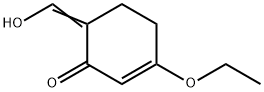 2-Cyclohexen-1-one,3-ethoxy-6-(hydroxymethylene)-(7CI,9CI) 结构式