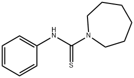 N-phenyl-1-azepanecarbothioamide 结构式