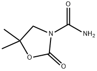 3-Oxazolidinecarboxamide,5,5-dimethyl-2-oxo-(5CI) 结构式