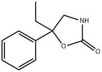 2-Oxazolidinone,5-ethyl-5-phenyl-(5CI) 结构式