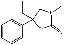 2-Oxazolidinone,5-ethyl-3-methyl-5-phenyl-(5CI) 结构式