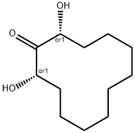 Cyclododecanone, 2,12-dihydroxy-, (2R,12S)-rel- (9CI) 结构式