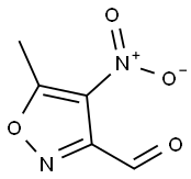 3-Isoxazolecarboxaldehyde,5-methyl-4-nitro-(7CI,8CI) 结构式