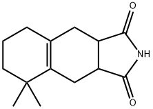 5,5-dimethyl-3a,4,5,6,7,8,9,9a-octahydro-1H-benzo[f]isoindole-1,3(2H)-dione 结构式