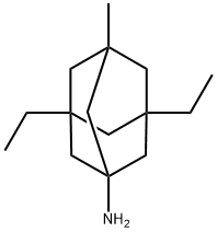 Tricyclo[3.3.1.13,7]decan-1-amine, 3,5-diethyl-7-methyl- (9CI) 结构式